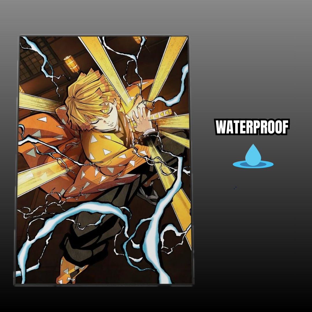 3D Lenticular Wall Poster – Demon Slayer Edition