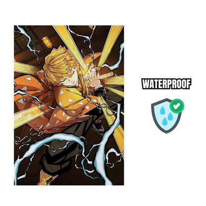 3D Lenticular Poster – Demon Slayer Edition